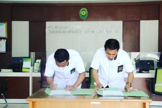 penandatanganan pakta integritas 2